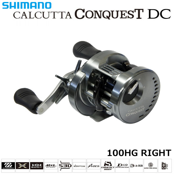 シマノ(SHIMANO) 20カルカッタ コンクエスト DC 100HG RIGHT