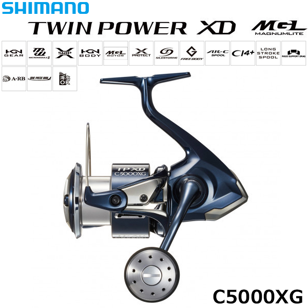 シマノ(SHIMANO) 21 ツインパワー XD C5000XG ○完売しました。 ツイン
