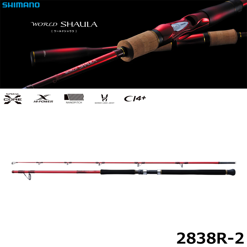 シマノ(SHIMANO) 20 ワールドシャウラ BG 2838R-2 ワールドシャウラ