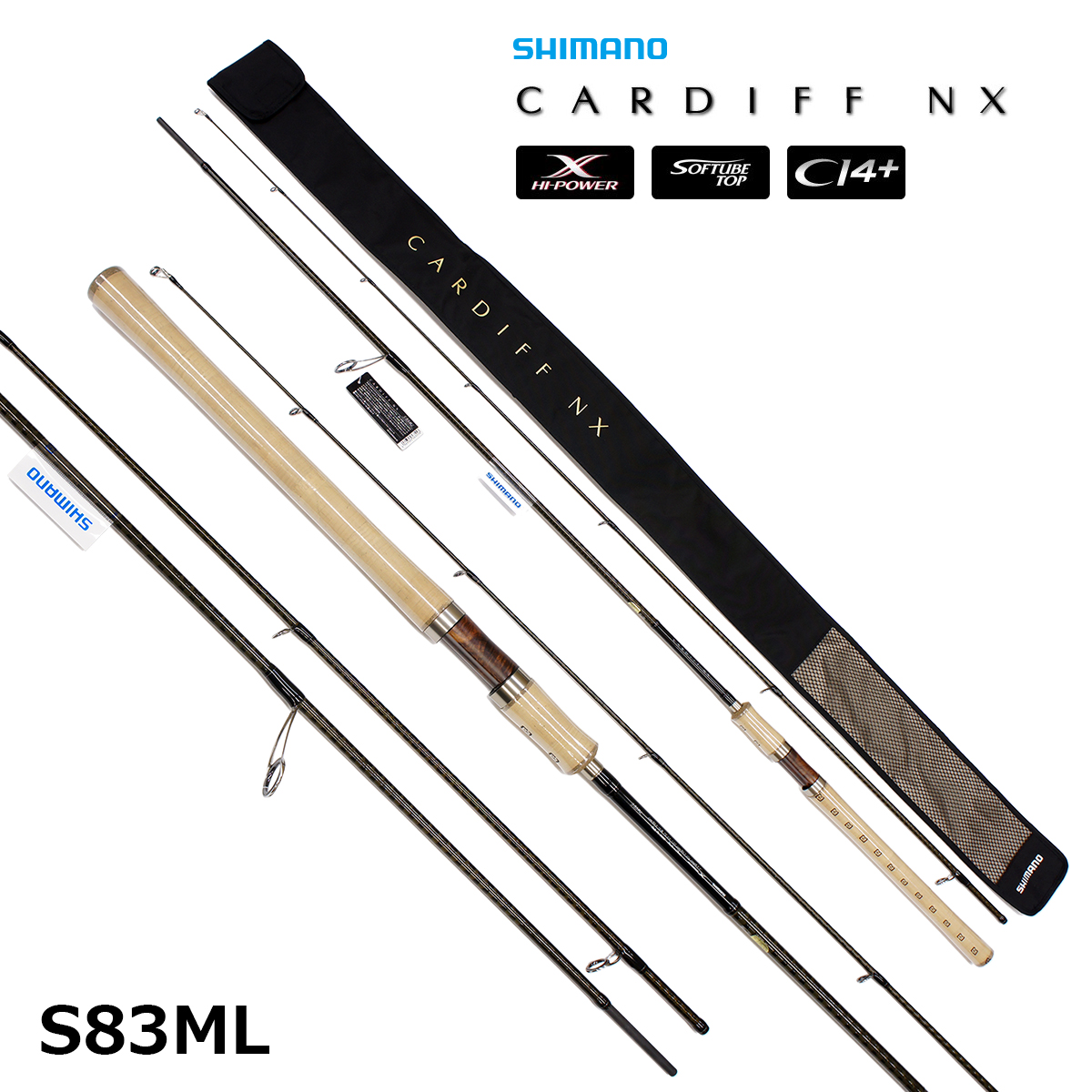 シマノ(SHIMANO) カーディフ NX S83ML ○廃番 完売しました