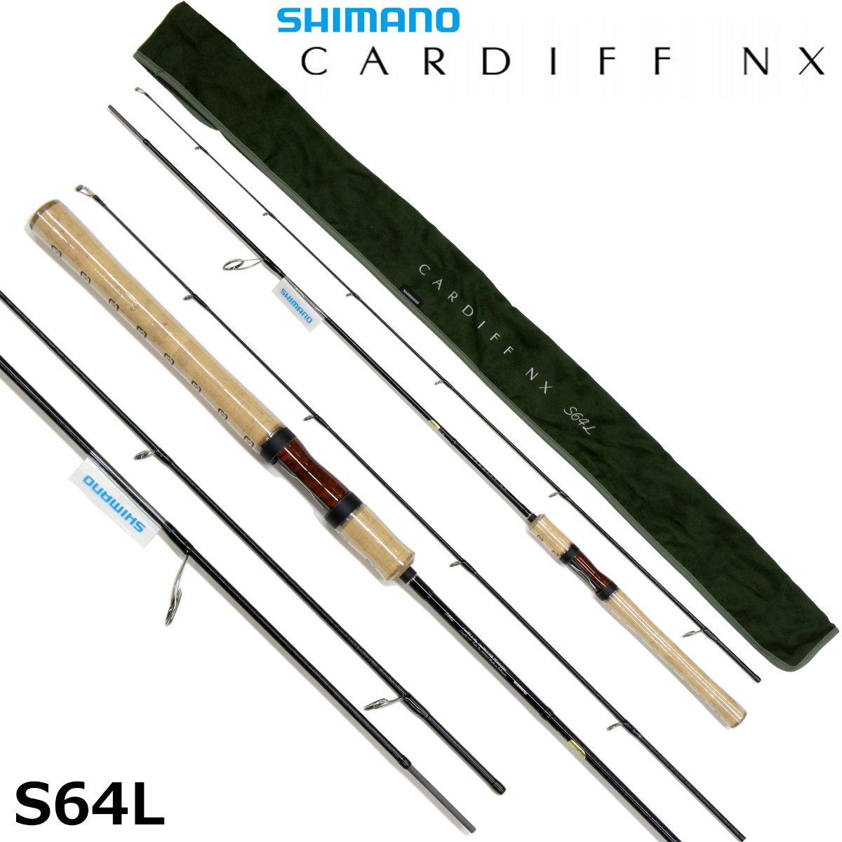 シマノ(SHIMANO) 21 カーディフ NX S64UL+ カーディフNX[CARDIFF NX