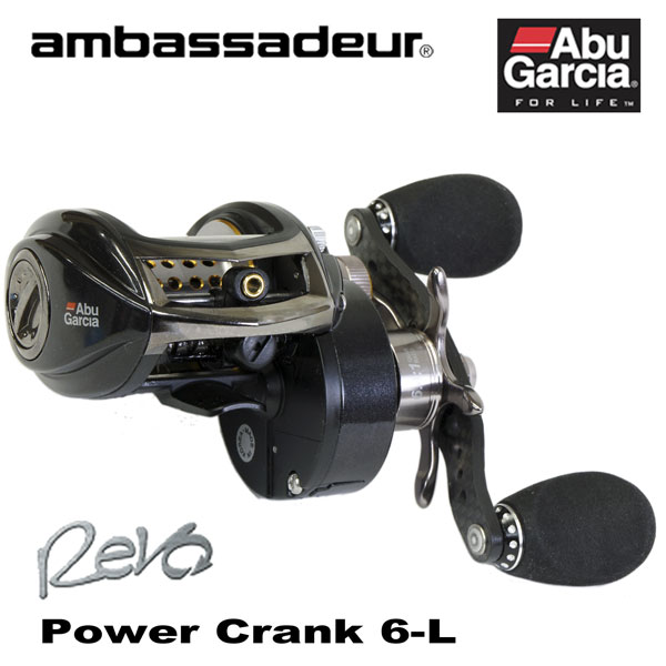 アブガルシア(Abu Garcia) ambassadeur REVO POWER CRANK 6-L ☆セール