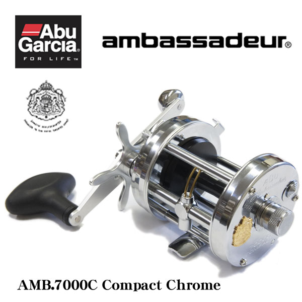 アブガルシア(Abu Garcia) アンバサダー 7000C COMPACT CHROME ☆特別