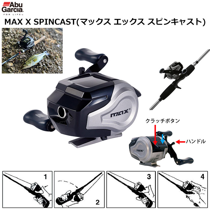 アブガルシア(Abu Garcia) アンバサダー5500 ストライパー ブラック