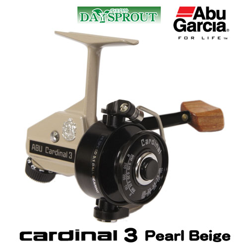 アブ・ガルシア Cardinal 3 パールベージュ ☆特別割引品 ABU Cardinal
