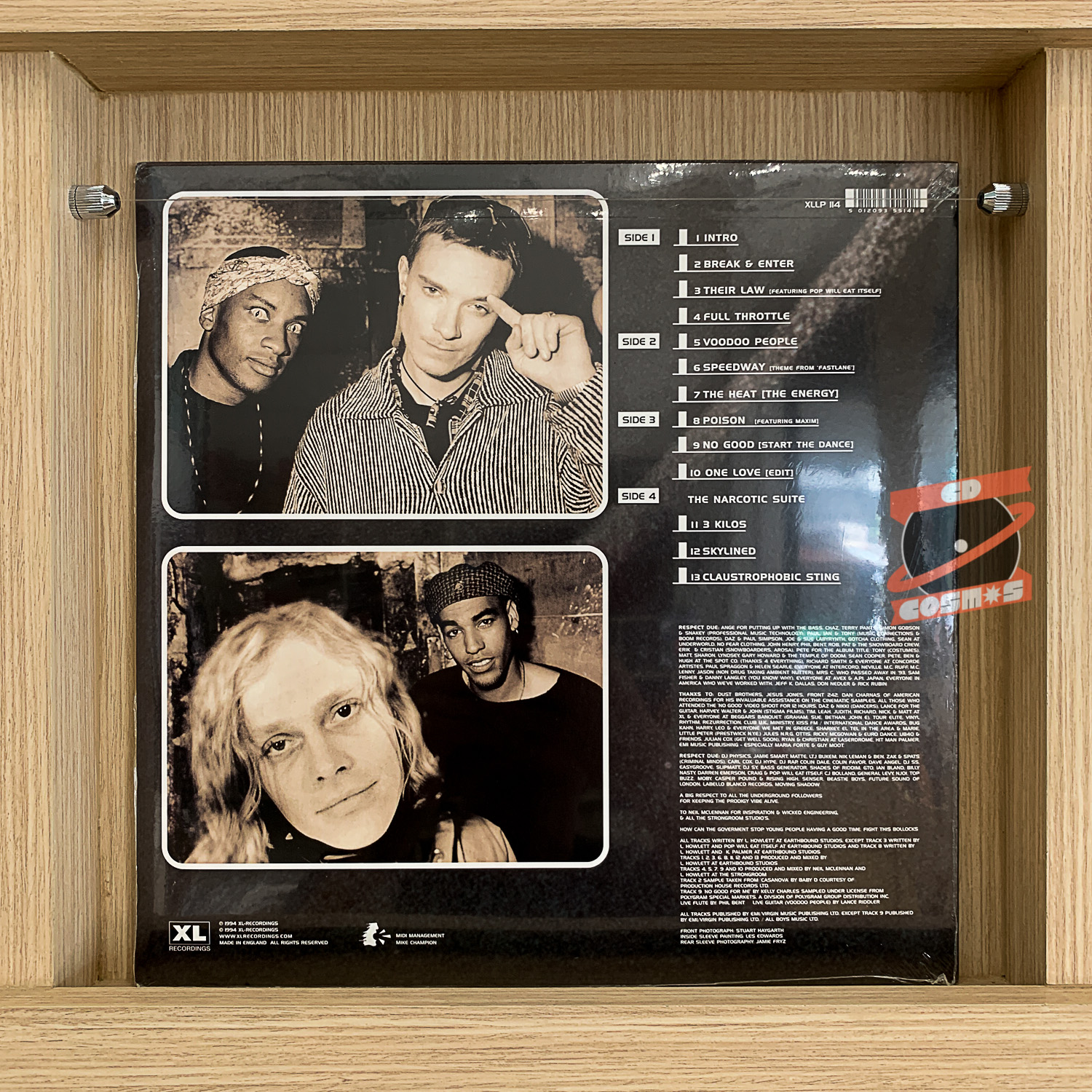 The Prodigy – Music For The Jilted Generation - cdcosmos