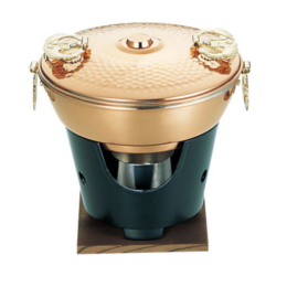 QSY-34 純銅 ミニ しゃぶしゃぶ鍋セット｜業務用厨房機器通販の厨房