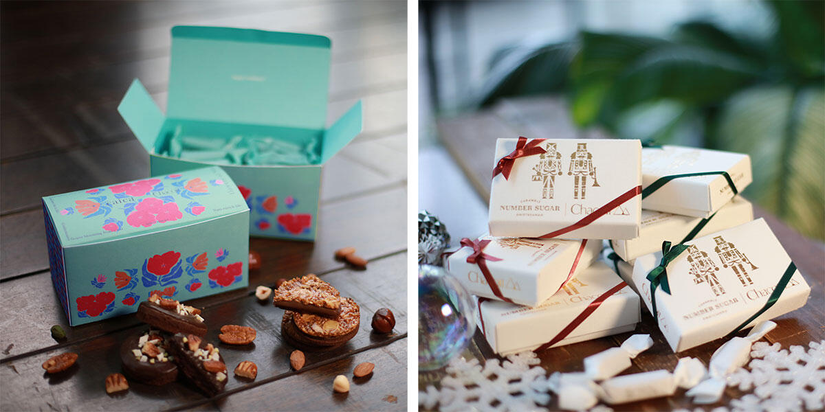 チャコット代官山本店】 ナッツ菓子専門店「caica」とキャラメル専門店