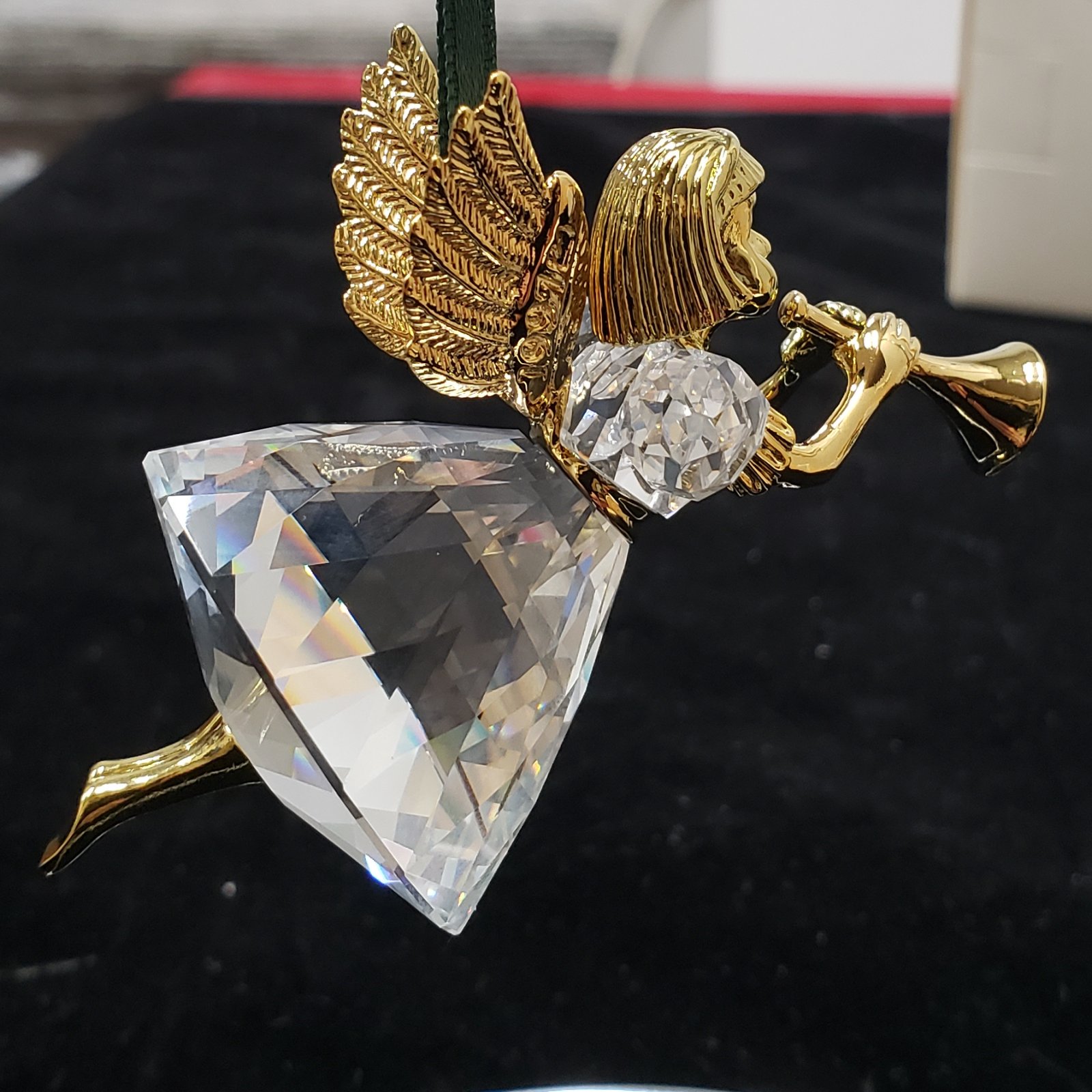 Swarovski Crystal Christmas Memories 1997 Angel Brand New