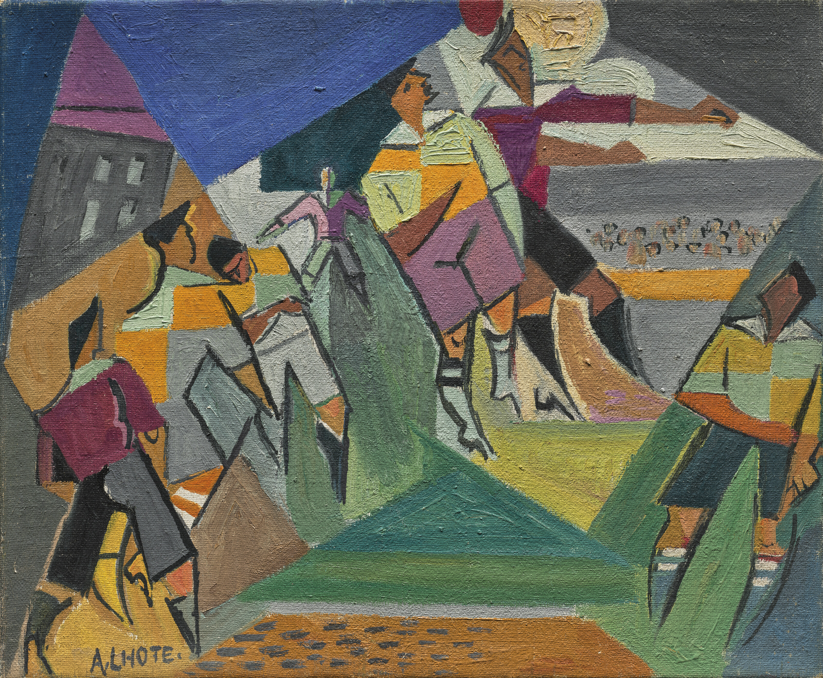 André Lhote's Les Rugbymen: a Cubist vision of the dynamic