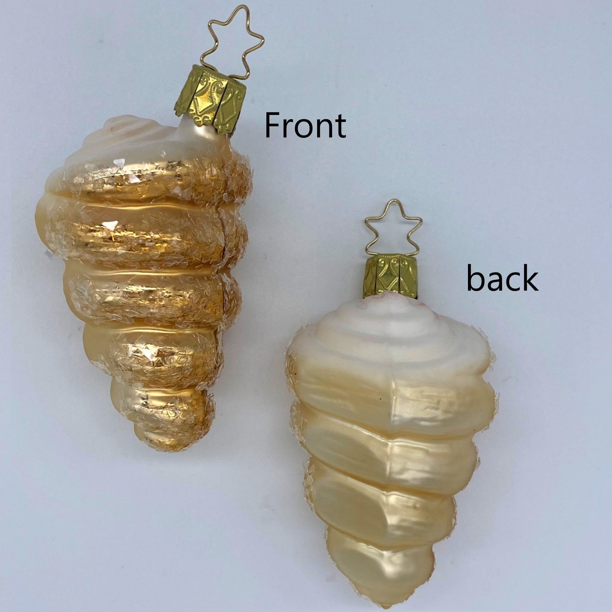 グラスオーナメント】コロネ/Cornet ガラス オーナメント ドイツ製