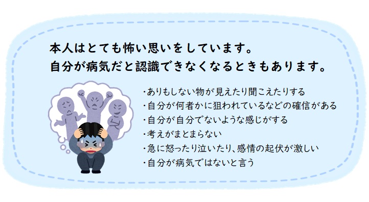 身近な病気、統合失調症とは？ - 奈良市ホームページ（保健予防課）