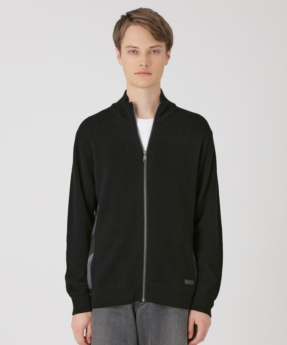 一部店舗限定】サイドチェックドライバーズニット（ニットウェア