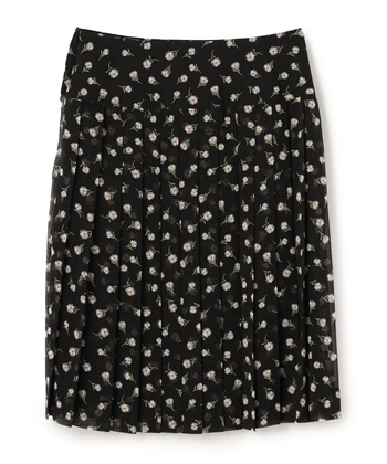 デイジー柄プリーツスカート 49AV JUNKO SHIMADA｜クロスプラス公式