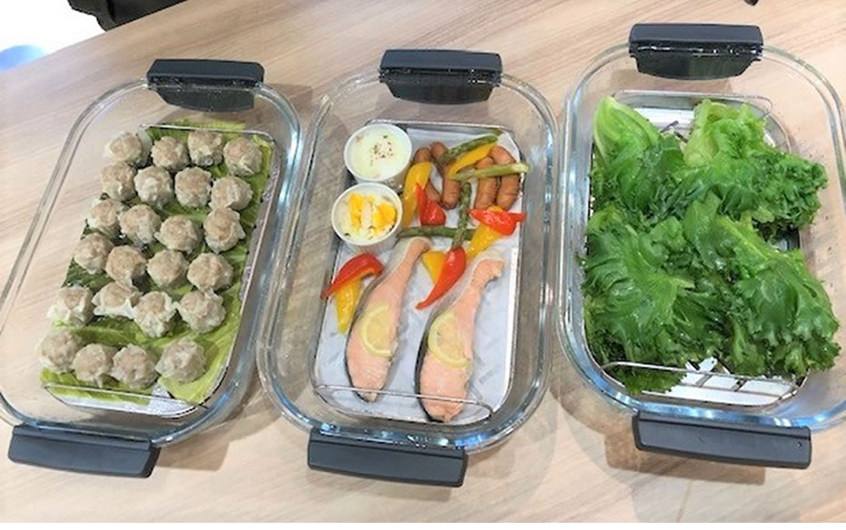 クイジナート クイジナート ヘルシークッカーで簡単蒸し料理