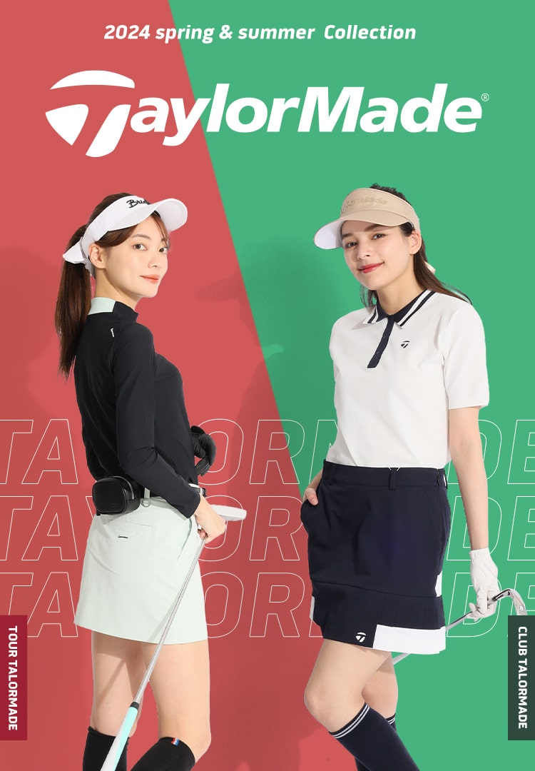 2024 spring&summer TAYLORMADE Collection| 女性ゴルフウェア通販