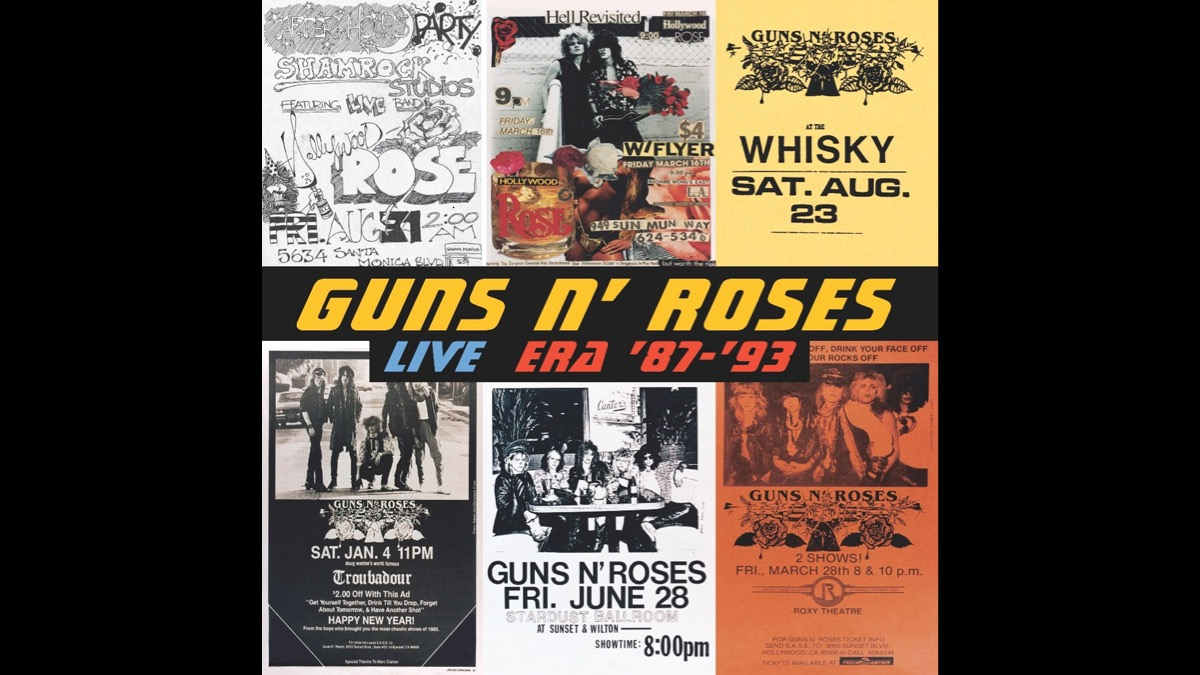 Guns N' Roses' Live Era '87-'93 Vinyl Set Arrives ::antiMusic.com