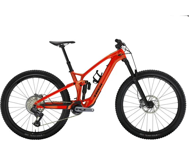 2024 Trek FUEL EXe 9.8 GX AXS Electric Mountain Bike in Lava Red
