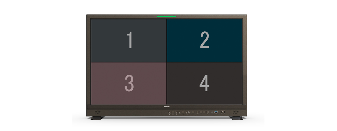 UH3151S | 12G-SDI対応4K UHDプレビューディスプレイ 31.5型