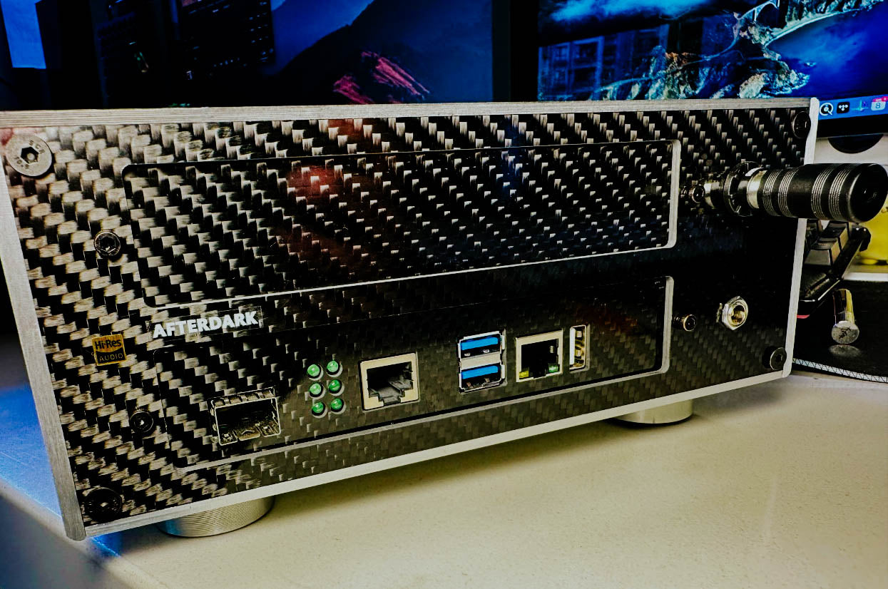 AfterDark. Project ClayX Rosanna X Diretta Network Bridge MKII