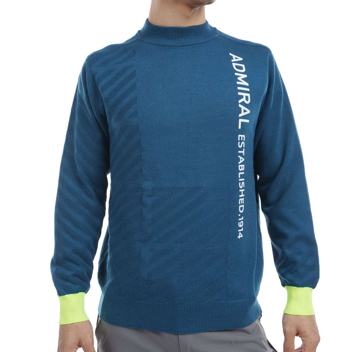 ラインロゴ モックネックセーター ADMA466 – ADMIRAL