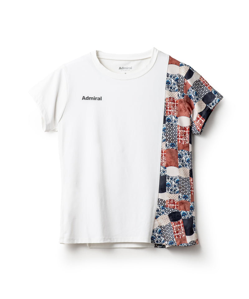 グラフィックアシメスラッシュTEE ATLA432 – ADMIRAL