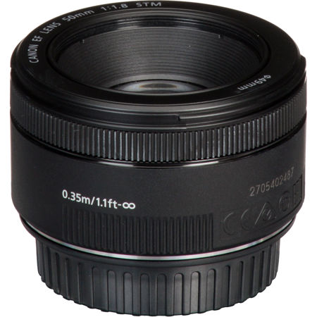 Canon EF 50mm f/1.8 STM Lens 0570C002