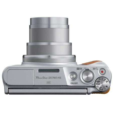 Canon PowerShot SX740 HS Digital Camera, Silver 2956C001