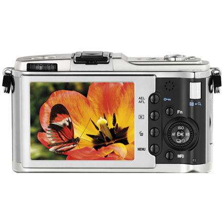 Olympus E-P1 Pen, Camera with 17mm f/2.8 Silver Lens - Adorama