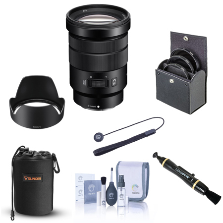 Sony E PZ 18-105mm f/4.0 G OSS Lens for Sony E with Essentials Kit