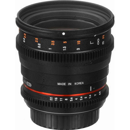 Rokinon 50mm T1.5 Cine DS Lens for Canon EF DS50M-C