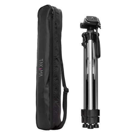 Takama Aluminum 3-Section Tripod with 3-Way Head, 61