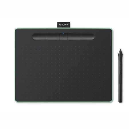 Wacom Intuos Bluetooth Creative Pen Tablet, Medium, Pistachio Green