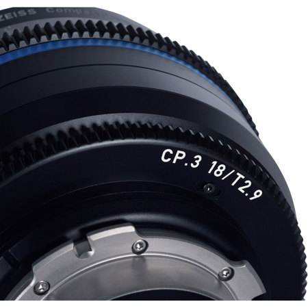 Zeiss CP.3 28mm T2.1 Compact Prime Cine Lens for Sony E, Feet 2193-348