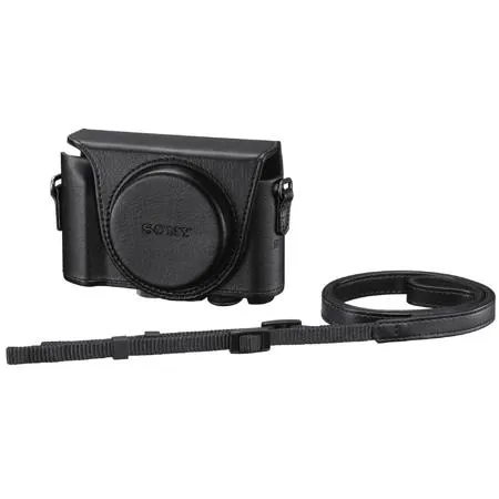 Sony LCJ-HWA Jacket Case for DSC-HX90V and DSC-WX500 - Black LCJ-HWA/B