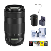 Canon EF 75-300mm f/4-5.6 III Lens with Essentials Kit 6473A003 EK
