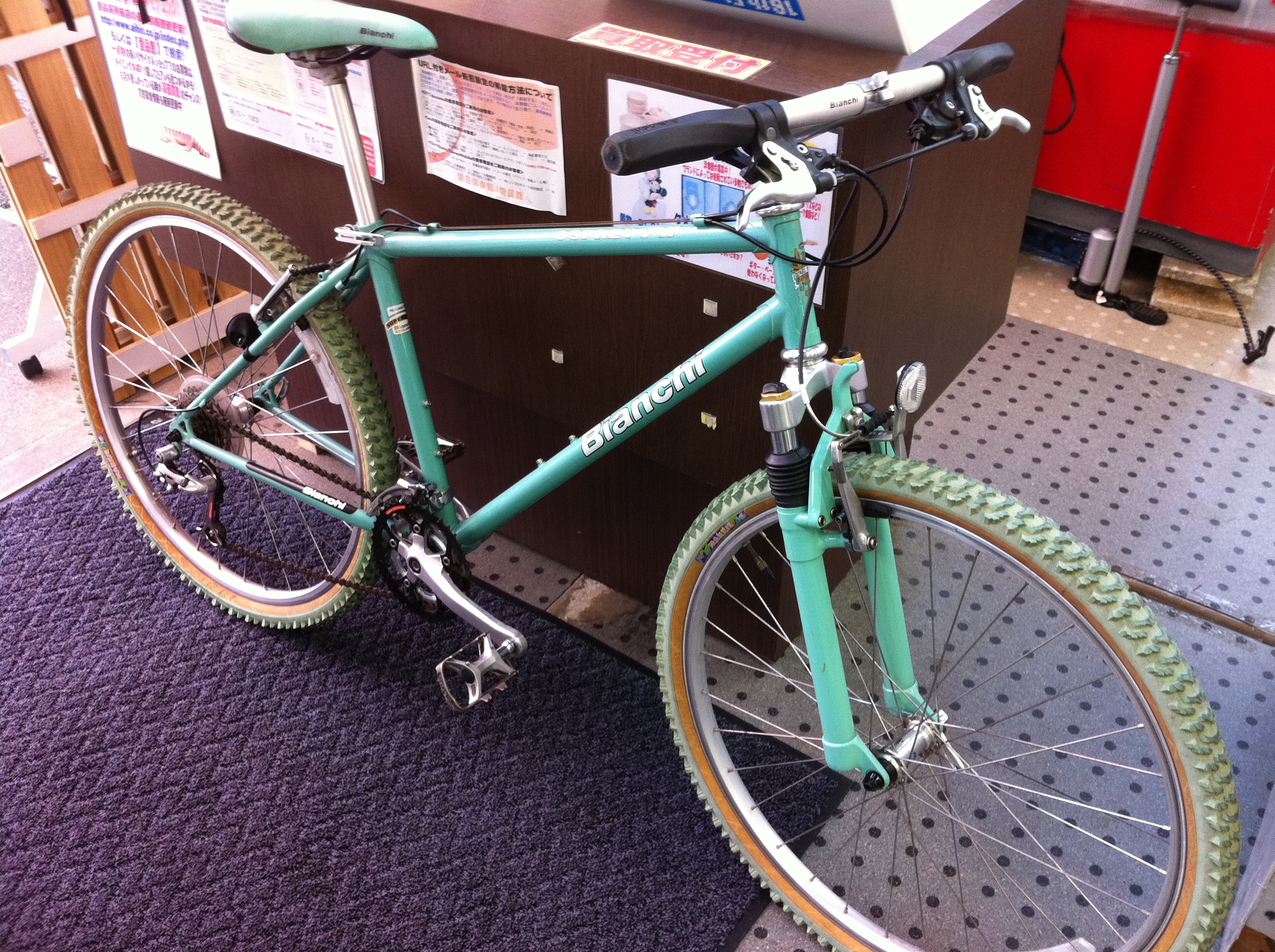 BIANCHI ATTIVO ビアンキアッティーボ マウンテンバイク買取致しました