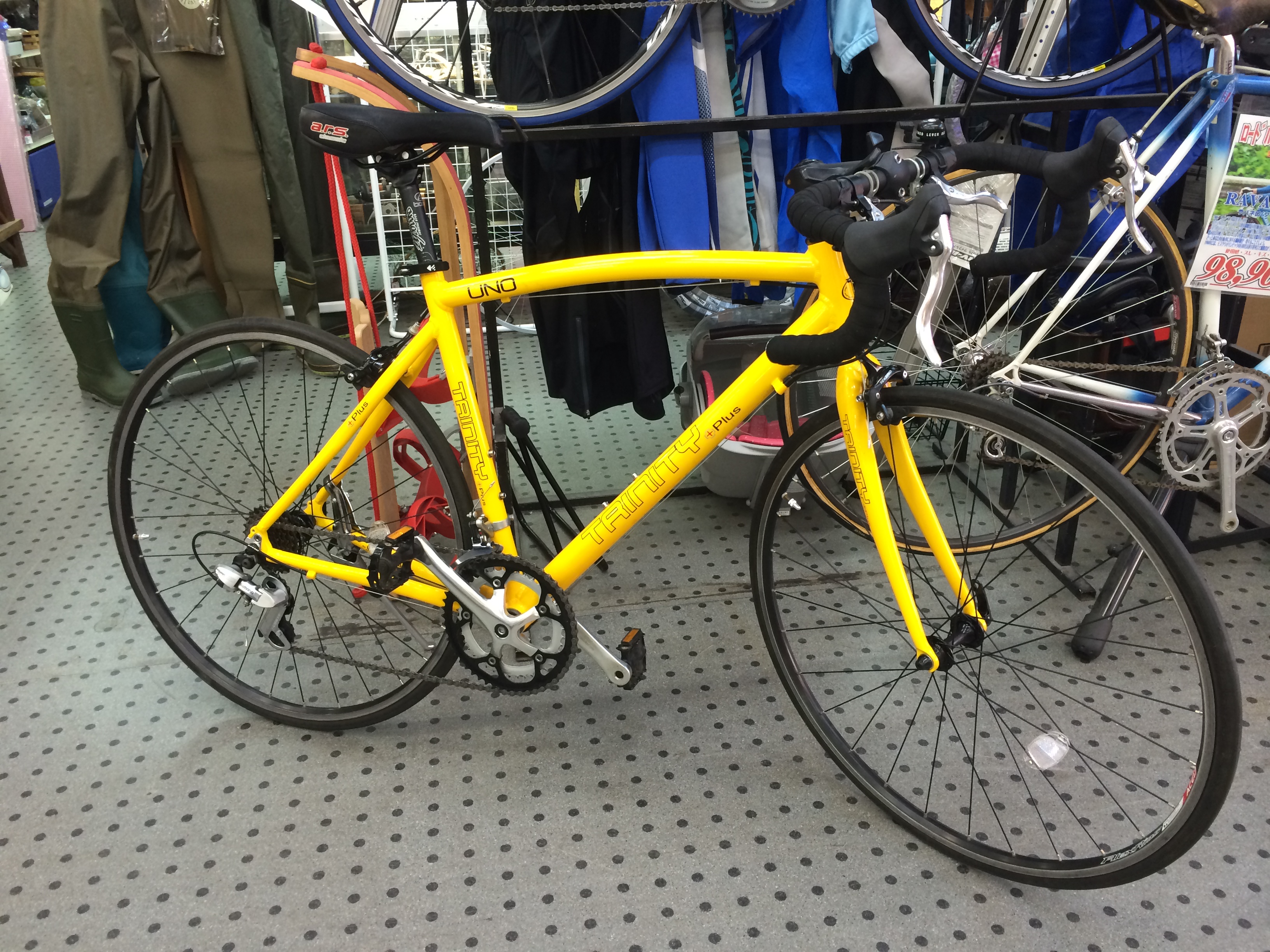 TRINITY PLUS UNO|トリニティプラス|ロードバイク買取致しました|愛品