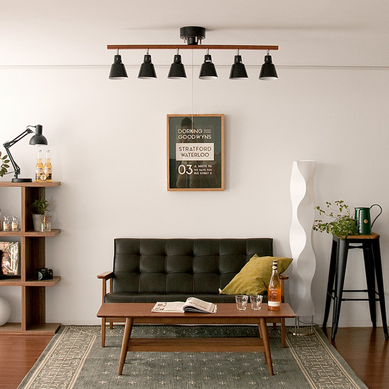 6灯シーリングライト manis〔マニス〕 | 家具・インテリア通販 【公式