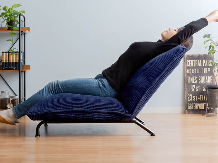 1人掛けフロアソファ コーデュロイ リクライニング Jake | 家具