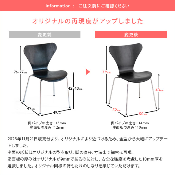 アルネ・ヤコブセン(セブンチェア) | 家具・インテリア通販 【公式