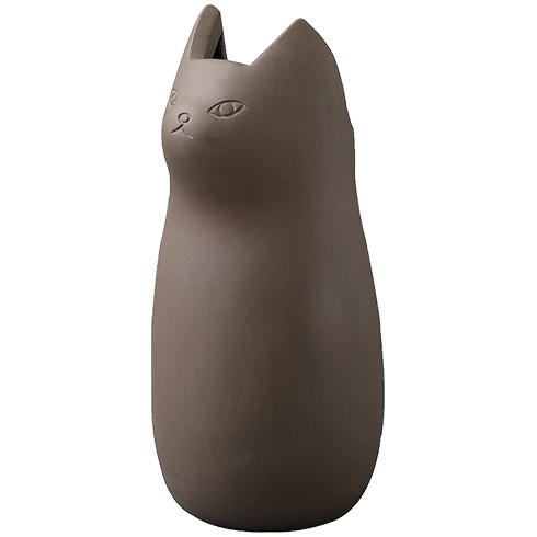陶器製ネコのアンブレラスタンド Lサイズ | 家具・インテリア通販
