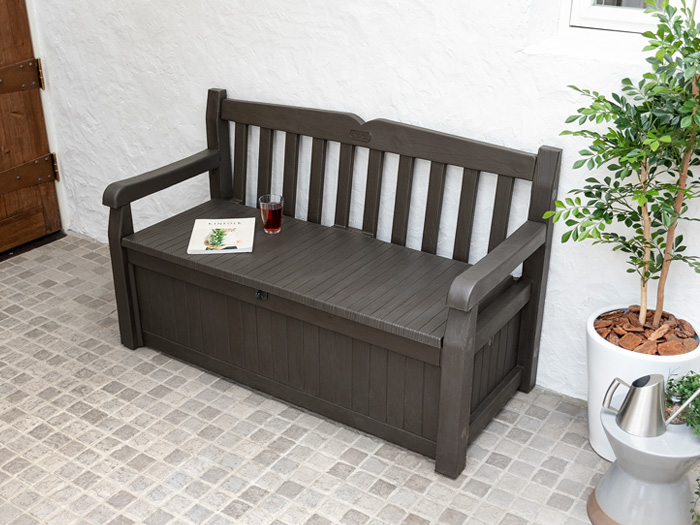 収納庫付きガーデンベンチ EDEN (エデン) | 家具・インテリア通販