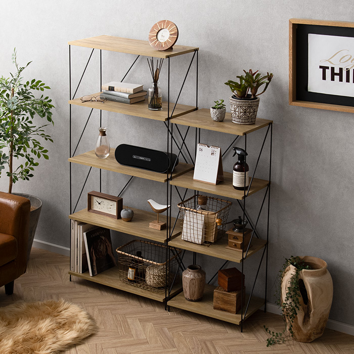 簡単組み立てワイヤーラックEzbo(イジボ) 幅60cm 3段タイプ | 家具