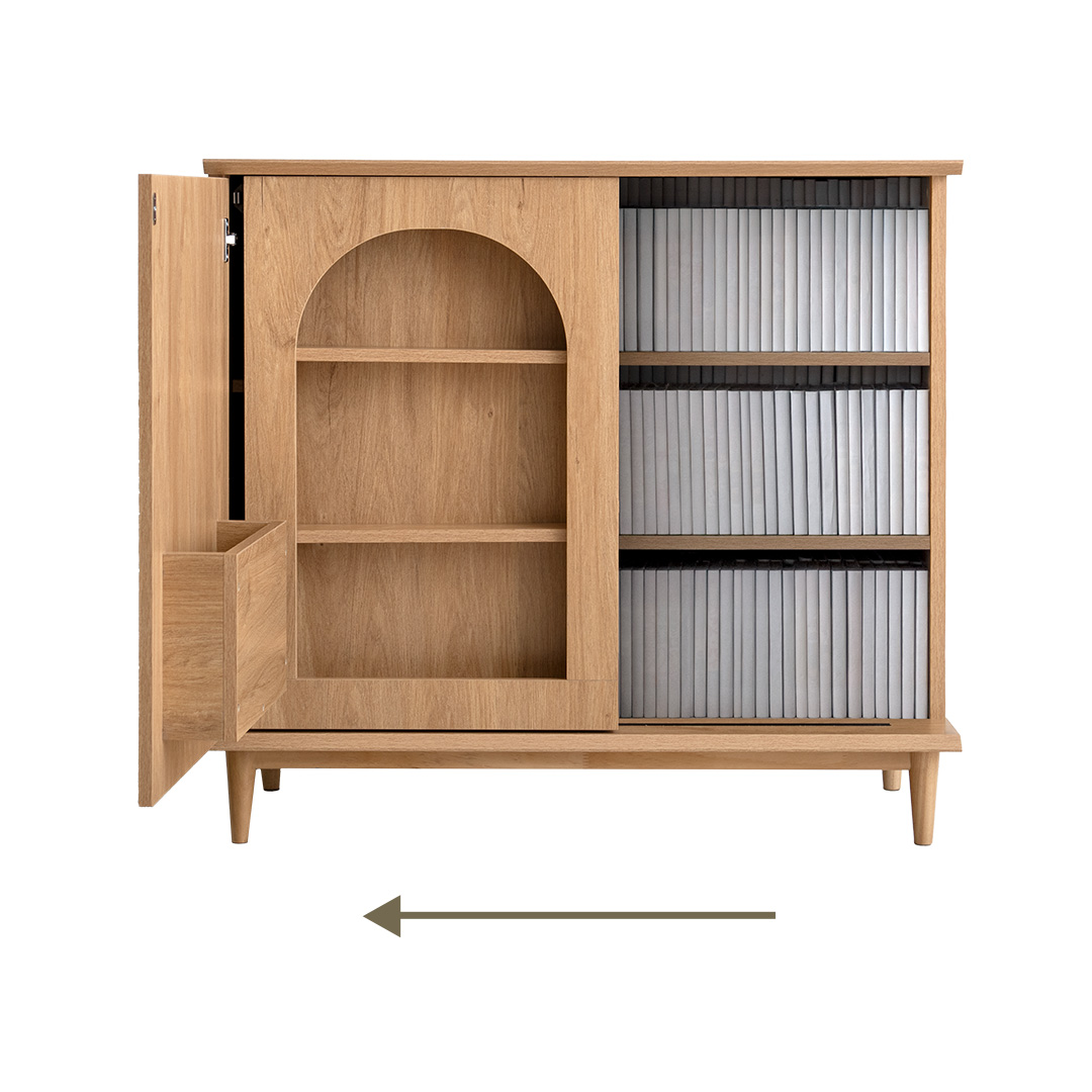 隠すコミック収納キャビネット kanel(カネル) | 家具・インテリア通販