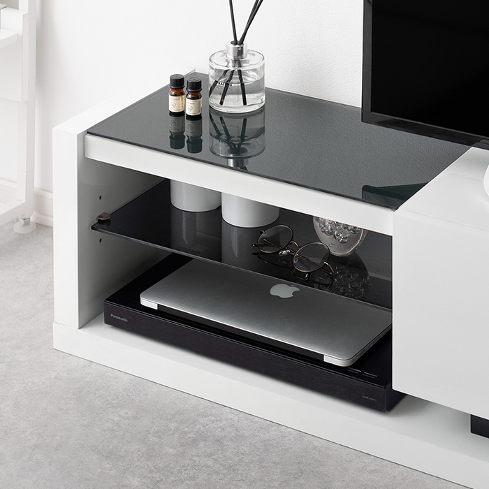 鏡面テレビボードchrome(クロム)150cm幅 | 家具・インテリア通販