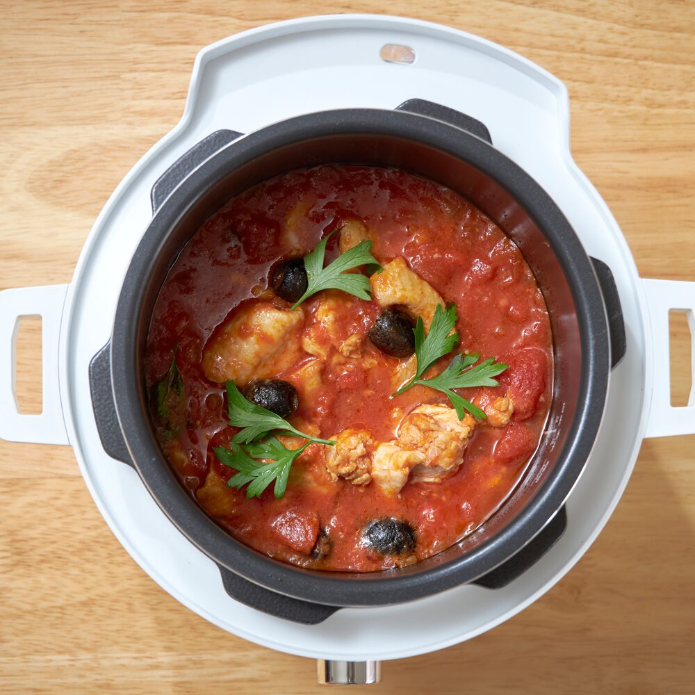 らくなべ 電気圧力鍋（APC-T120/W） | アルファックス・コイズミ