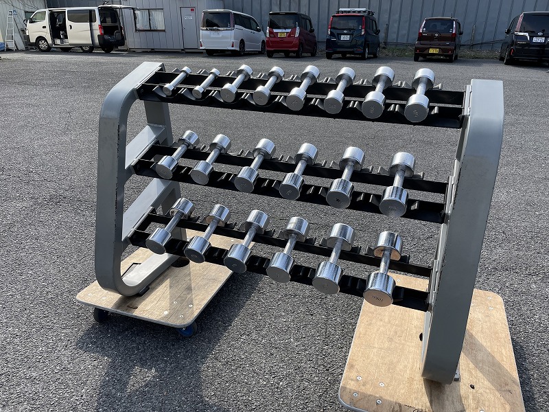 1～10㎏ダンベル＆ラックセット アポワフィットネス｜商品詳細