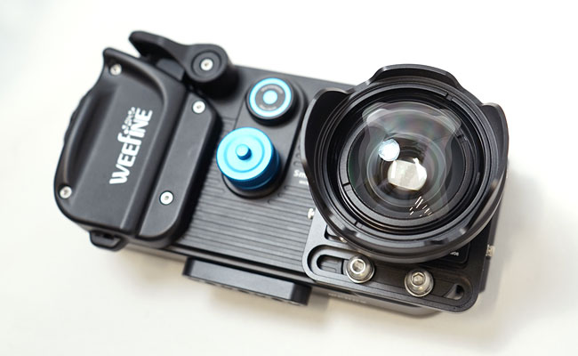 スマホで本格的な水中写真が楽しめる時代がやってきた「WEEFINE WF