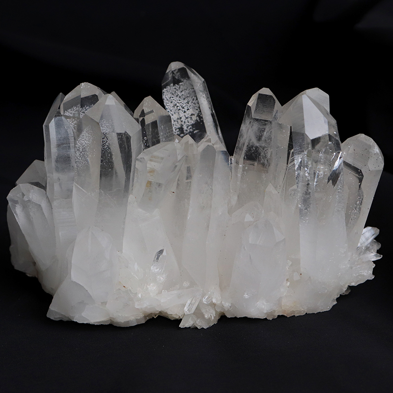 店長厳選】中国・四川省産水晶クラスターSA-073水晶クラスター、天然石